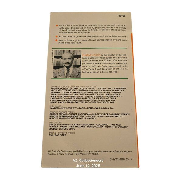 Fodor's far west 1982 - isbn 0679007857 - Picture 8 of 8